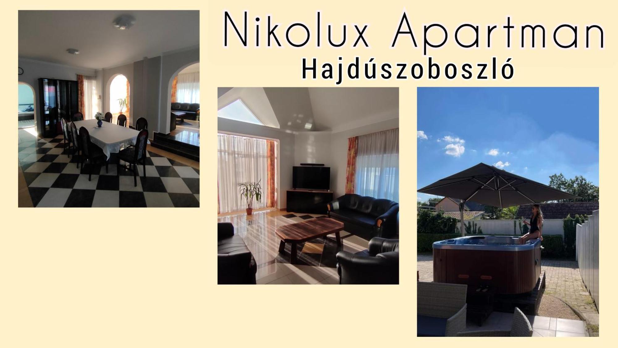 Nikolux Apartman Hajdúszoboszló Exteriör bild